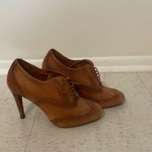 Cole haan nike air pump lace up heels